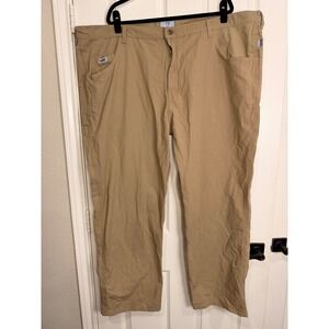 #B26 TYNDALE FRMC Work Pants 57x32.5 Tan Flame Resistant Arc Rated CAT 2